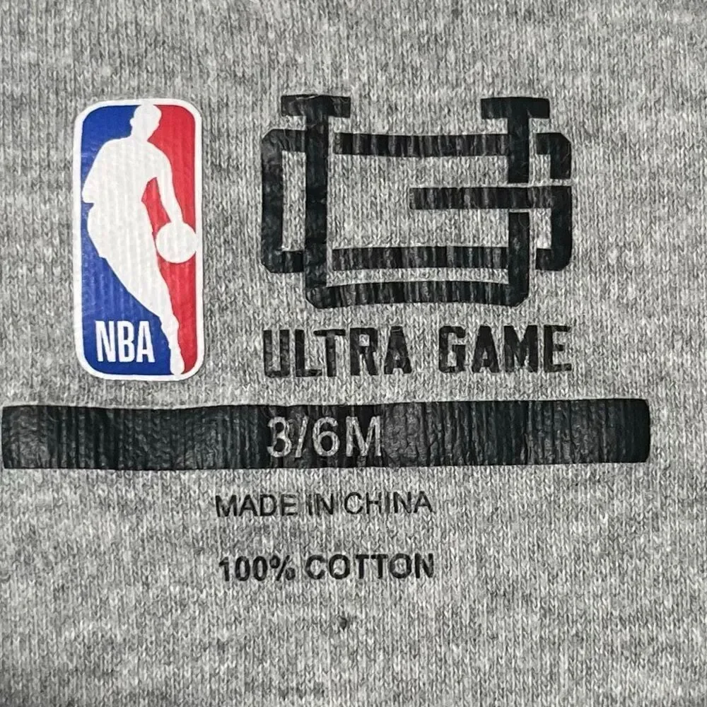 Ultra Game Golden State Warriors Bodysuit   Boys Size 3/6 Months